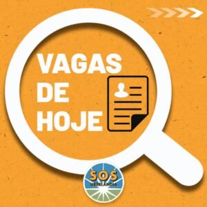 SOS UBERLÂNDIA VAGAS DE EMPREGO